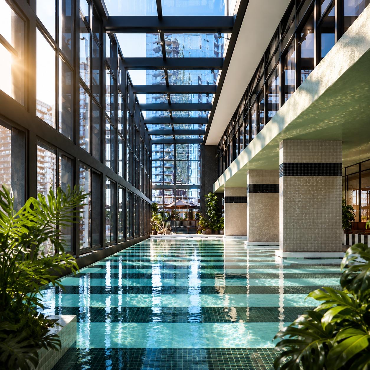 Building swimming pool